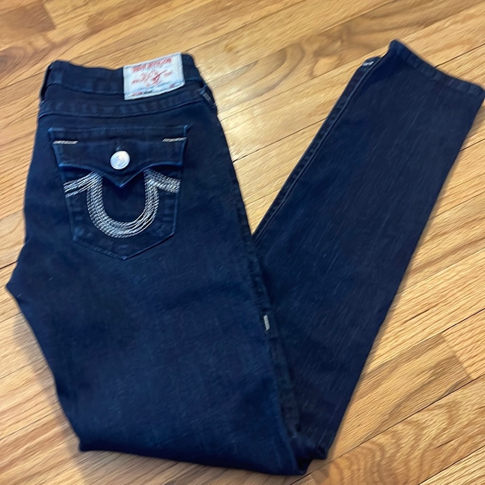 True Religion womens skinny jeans 29 low rise